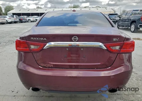 2016 Nissan Maxima 3.5S z USA, uszkodzony, nr VIN 1N4AA6AP8GC421429